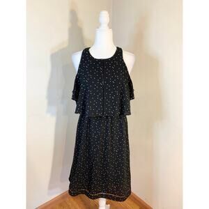 Black Polka Dot Dress Size S